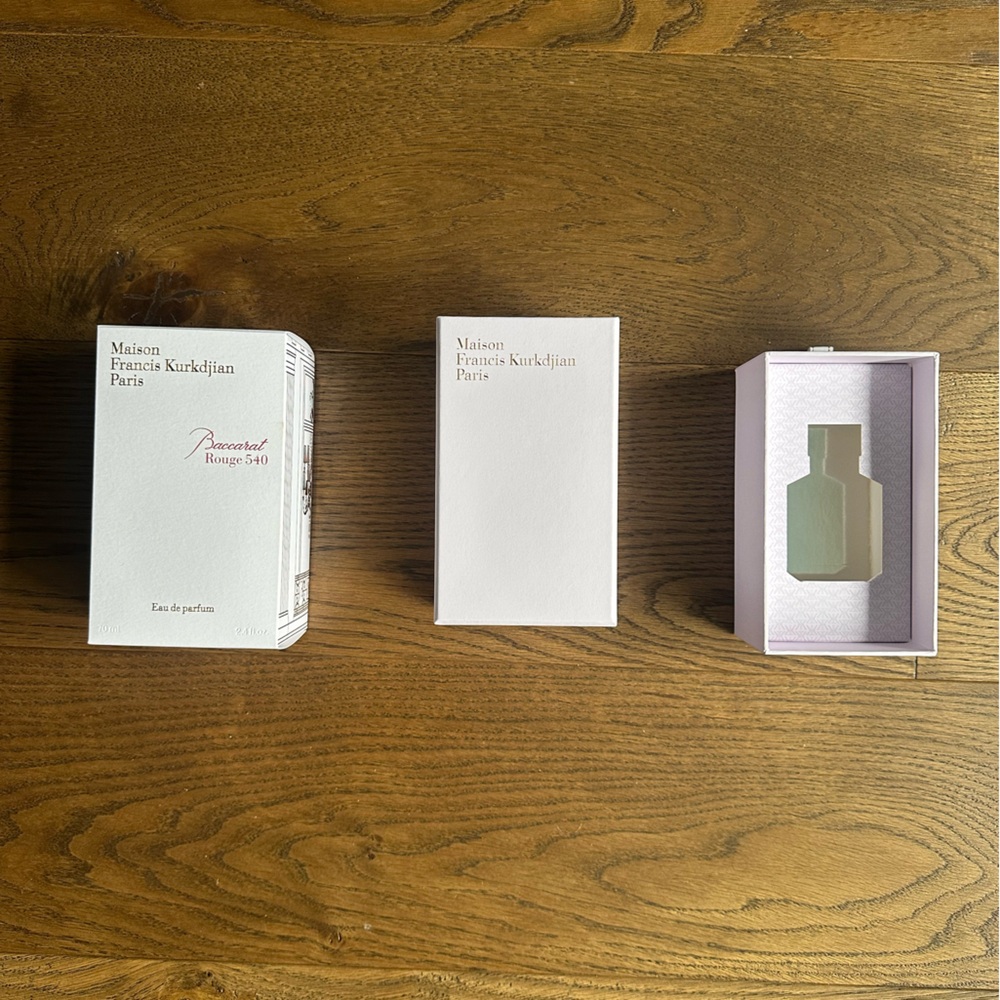 Maison Francis Kurkdjian (empty) perfume box only excellent condition